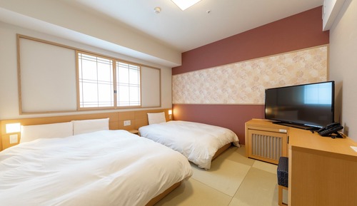 [Late Check out until 13:00] Twin Room, Non Smoking
