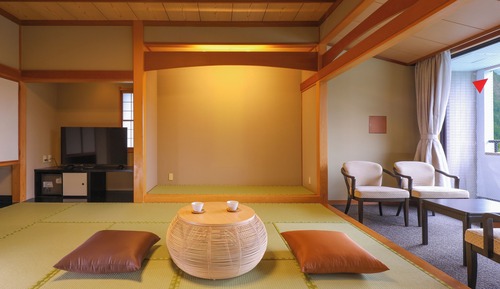 Standard Japanese-Style-Room with 12.5 Tatami mats holds 6 people - Indoor Bath - Non-Smoking