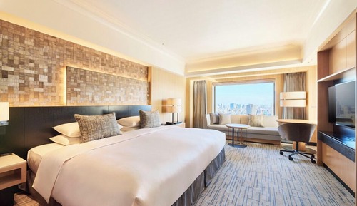 Newly Renovated - Cerulean Corner King Room with Japanese Style Lounge Access, Non Smoking