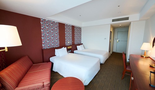 Twin Room with Sofa Bed, Non Smoking, No Tower View