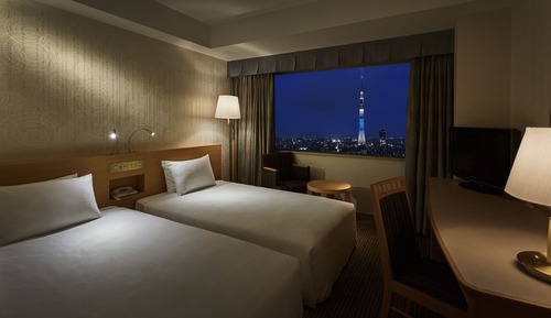 Economy Twin Room, Non Smoking (SKYTREE View)