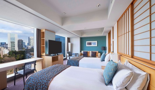 The Main Deluxe Twin Room (Bathroom With A Washing Area) Non Smoking