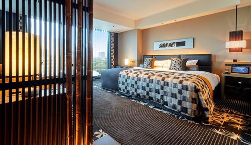 The Main Deluxe Double Room with Cypress Bath "Shin-Edo" Non-Smoking