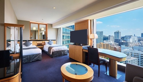 The Main Deluxe Twin Room, Smoking