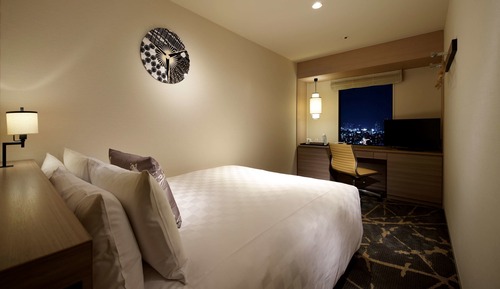 33th-37th Semi Double Room, Non-Smoking (Panorama Floor)