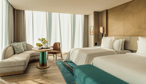 Room, 2 Queen Beds, Corner (Ginza)