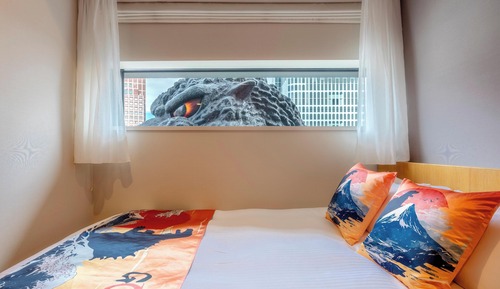 Godzilla View Double Room, Non Smoking
