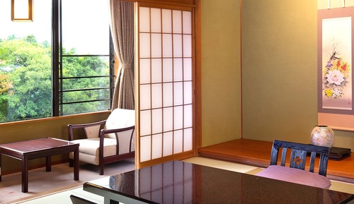 Japanese Style Room [RAKU] river view bath module, Non Smoking