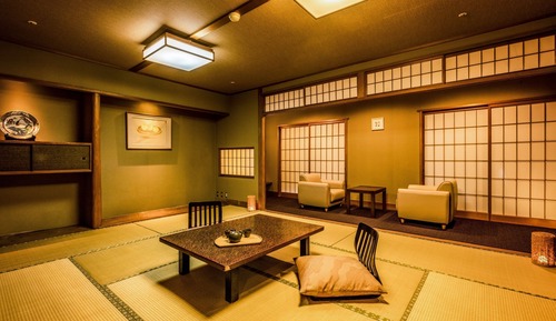 Standard Japanese Style Room with Bath and Balcony, Non-Smoking