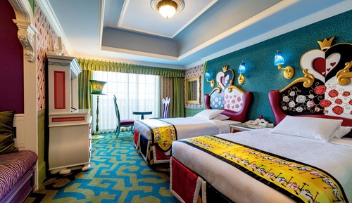 [2-5 Nights] Character Disney's Alice in Wonderland Room (3rd-8th Floors/Non Smoking)