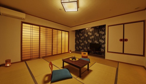 Standard Japanese Style Room without Bath (No View), Non-Smoking