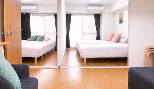 Three-Bedroom Apartment with Balcony