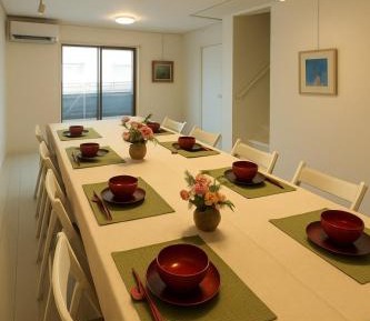 Four-Bedroom Apartment with Balcony 