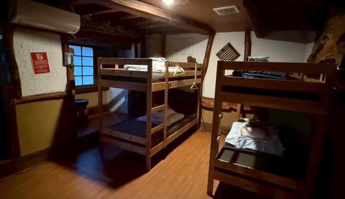 Bunk Bed in Male Dormitory Room 