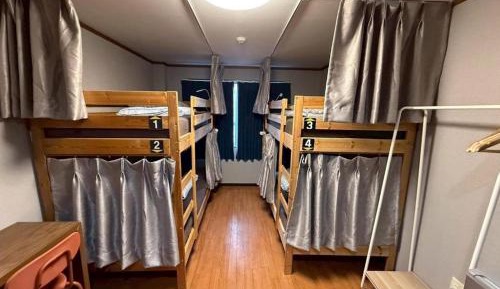 Bunk Bed in Male Dormitory Room 