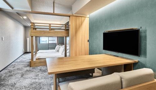 One-Bedroom Loft Bed Apartment