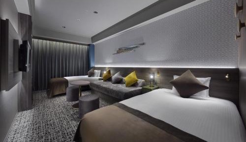 Twin Room (30sqm) Separate bath and toilet and Sofa Bed for 3 People - Non-Smoking