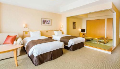 Twin Room with Tatami Area - Emion Tower