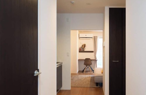 Otsu Hotel | Twin bed roomYou can cook and do laundryEquipped with a 60inch large screen TV/Otsu Shiga