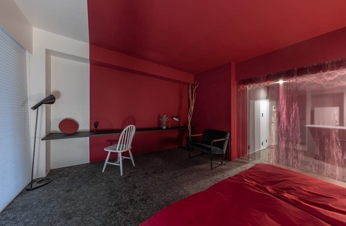 Meieki Apartment | 3rd floor grapecolored jet black Burgundy Blac - Burgundy Black/Nagoya Aichi