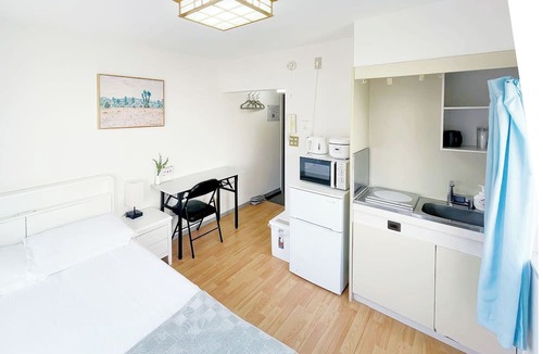 Nakano Apartment | 301】 【7:00 IN/19:00 OUT negotiable】4min丨Nearby Shinjuku and Kabukicho area by train丨Dedicated bathroom and kitchen丨Maximum 3 persons