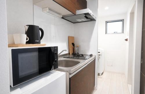 Ota Apartment | Japandi Studios near Haneda 8 min to Heiwajima Station