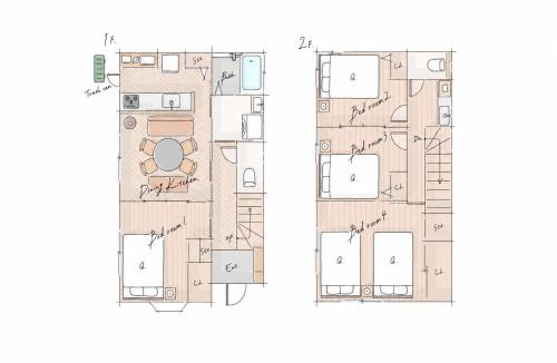 Shinagawa Villa | THE GOOD STAY HOTEL Shinagawa 10Pax 5Beds