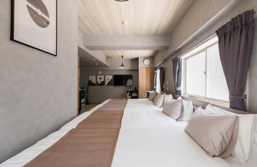 Nishishinsaibashi Apartment | NEW OPEN! Shinsaibashi 4 min Dotonbori 5 min 4 Beds 35m2 Apartment