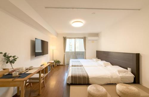 Ikebukuro Apartment | ISSHUKU NOMA池袋II 302 - Quad Room