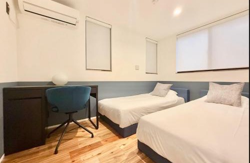 Ota Apartment | UKIYO BLUE-羽田空港6分-品川駅7分-最大10名貸切一軒家-100inchスクリーン完備