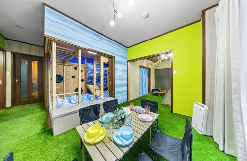 Kunitachi Apartment | 親子で遊べるボルダリングやボールプール付きの貸し切りアパート 国立駅徒歩4分