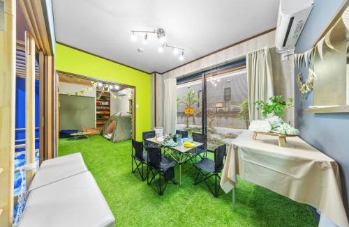 Kunitachi Apartment | 親子で遊べるボルダリングやボールプール付きの貸し切りアパート 国立駅徒歩4分