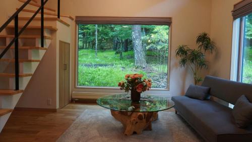 Tateshina&Kirigamine,Fully equipped with sauna and BBQ house Private rental villa surrounded by nature at an altitude of 1350M