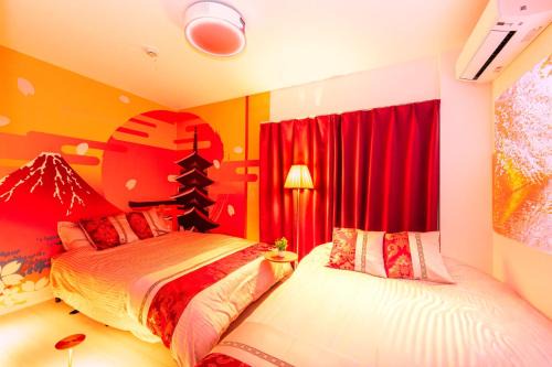 LEON RESORT HOTEL Max5-10people Sumiyoshi 8min Skytree 10min Kinshicho Taxi5min Best location 最大5-10名 住吉 錦糸町 押上 スカイツリー